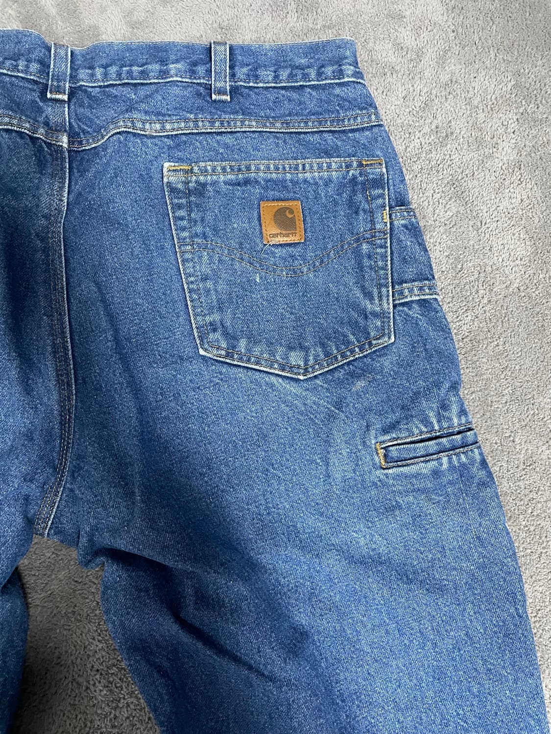 칼하트 B234 카펜터 데님 36x32 mexico 상품이미지4