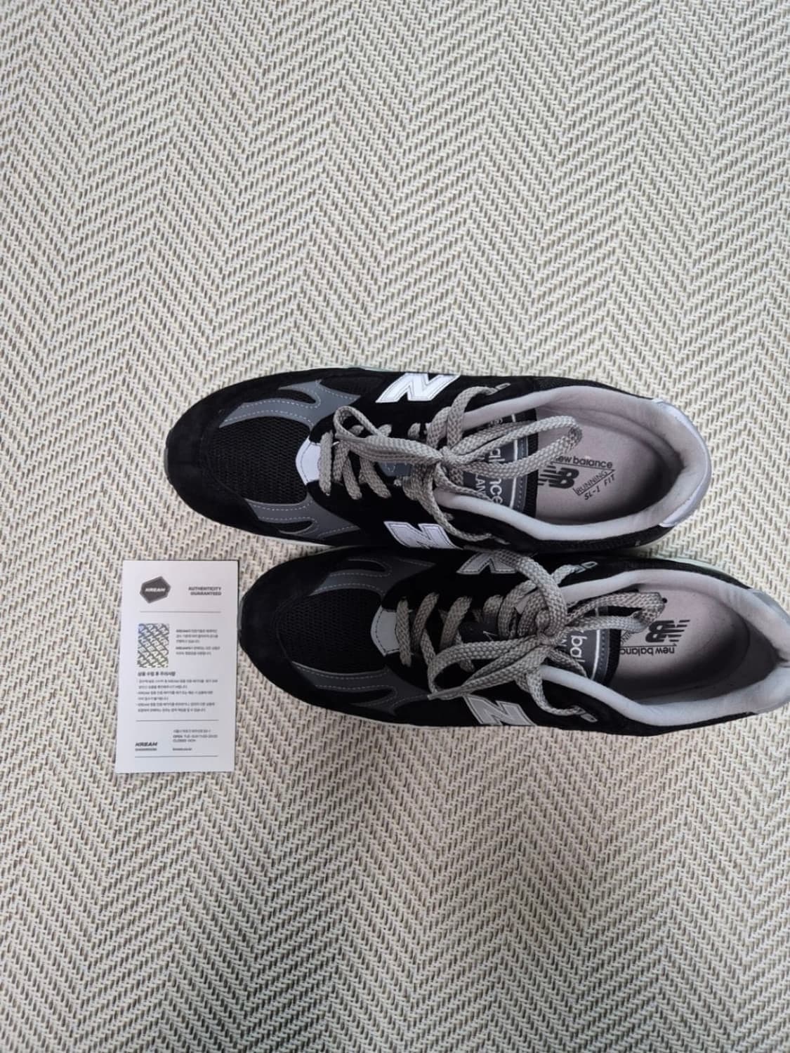 뉴발란스 991v2 메이드 인 UK (블랙) 상품이미지7