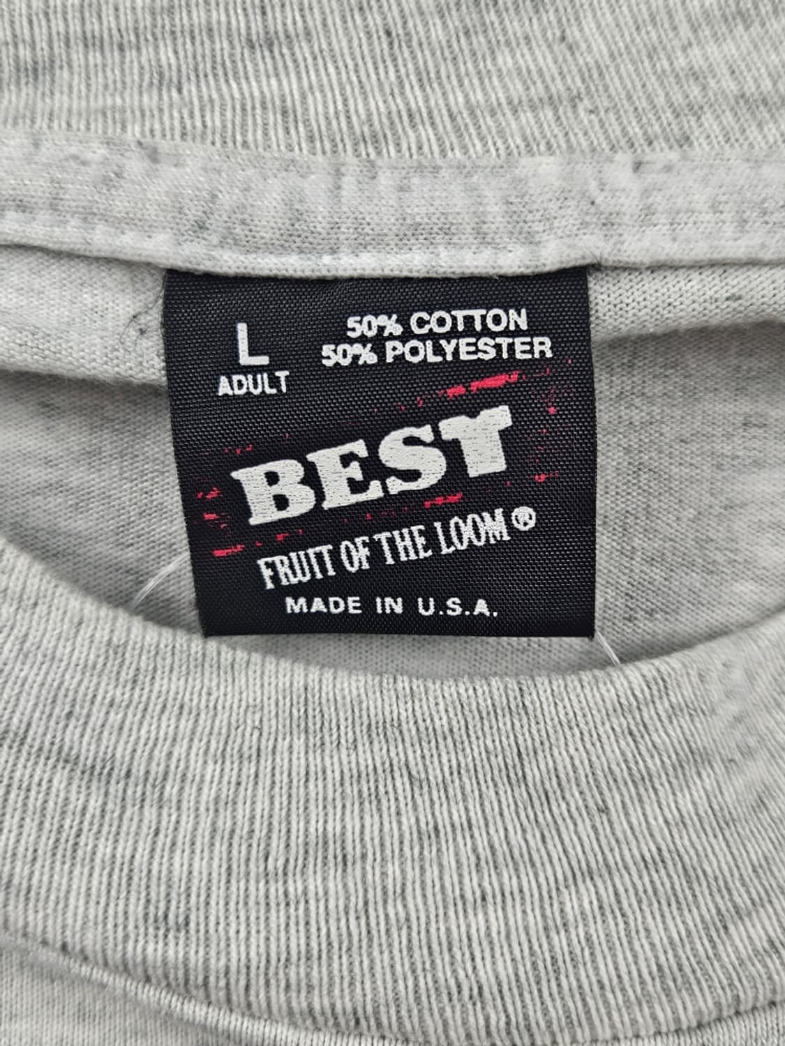 8~90's 프룻오브더룸 키뱅크 싱글스티치 롱슬리브 ( L )/11129 상품이미지6