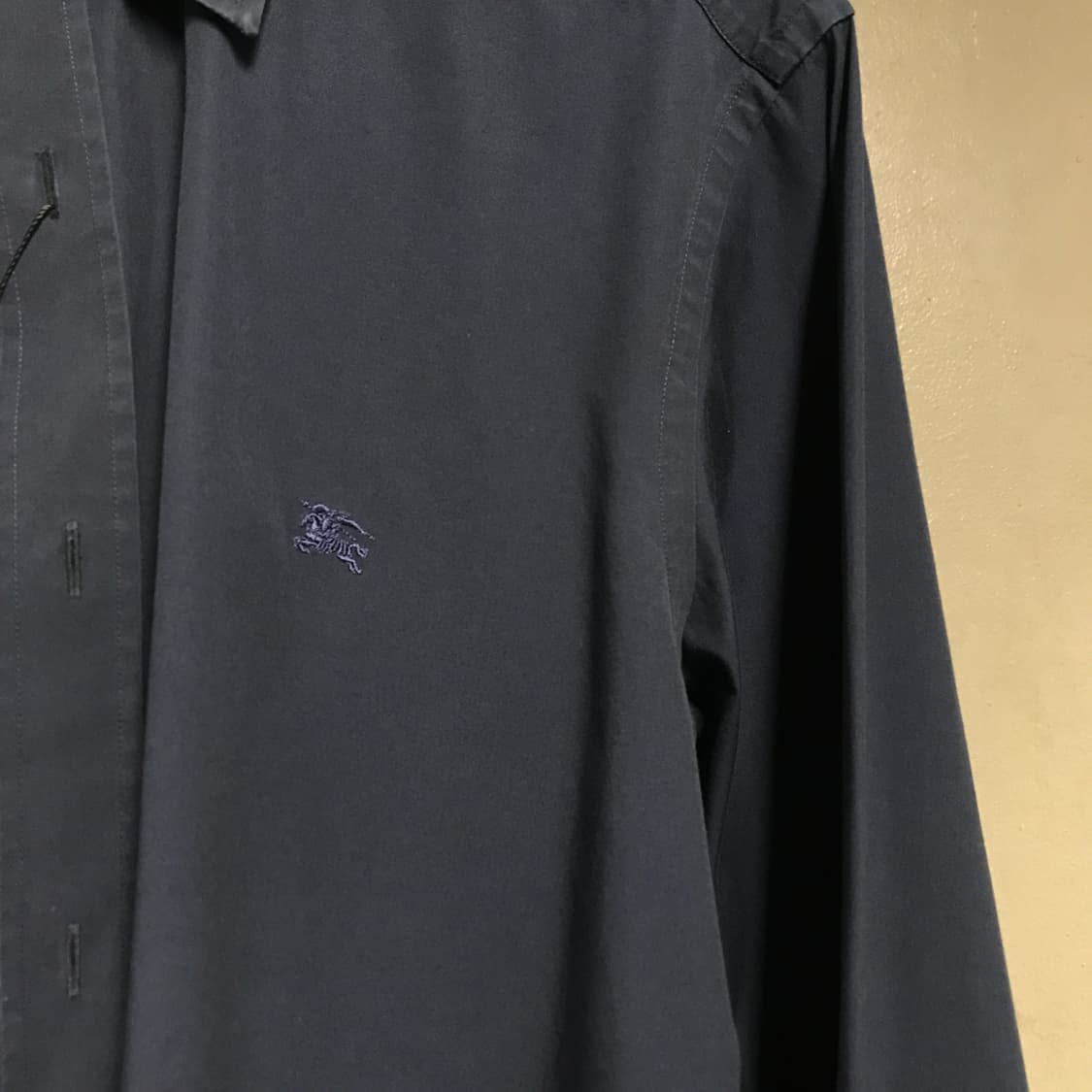 버버리 네이비 셔츠 M 상품이미지4