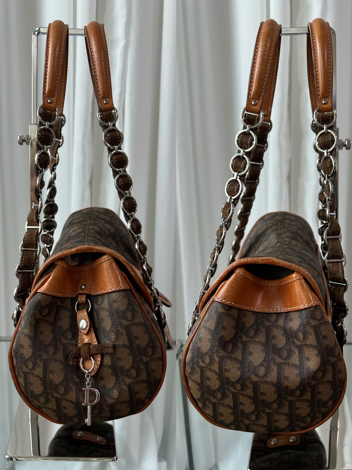 디올 로맨틱 트로터 하트 참 숄더백 상품이미지6