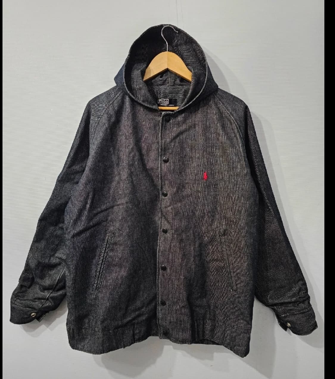 폴로랄프로렌 데님 올드스쿨 후드 재킷 105~110 상품이미지1