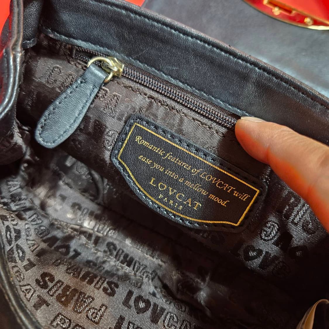 러브캣(Lovcat) 미니 가죽 퀼트
체인백 상품이미지7