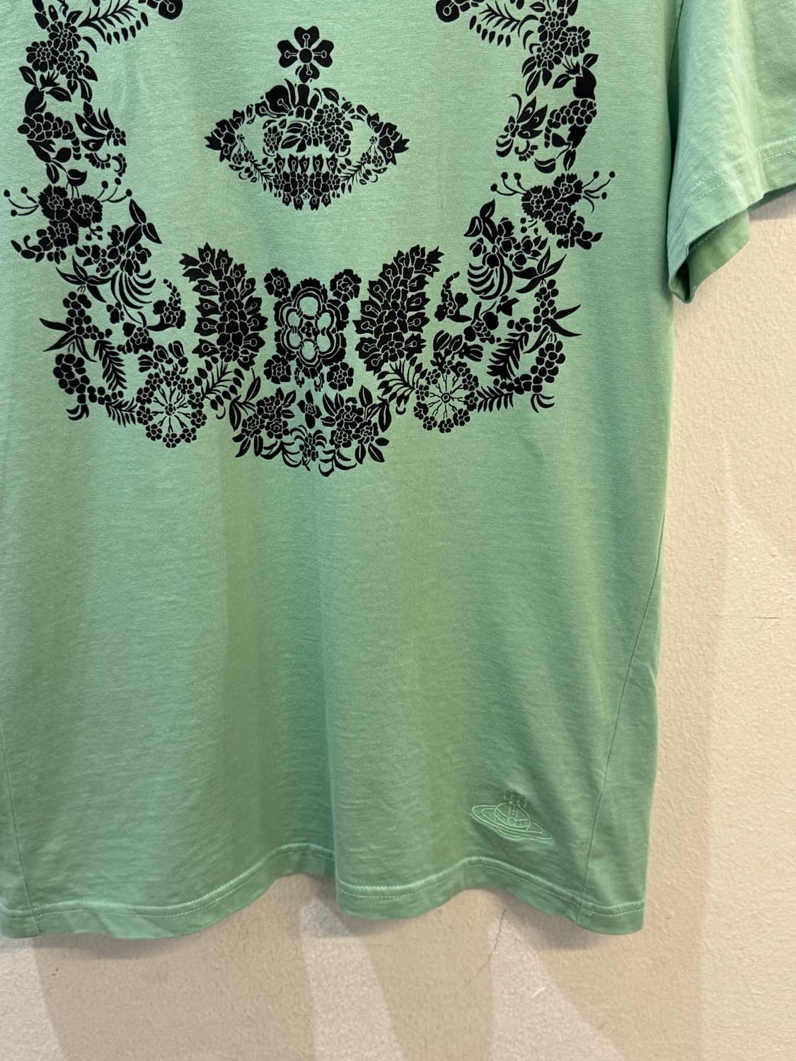 Vivian Westwood Anglo-Mania Mint T-shirt 상품이미지4