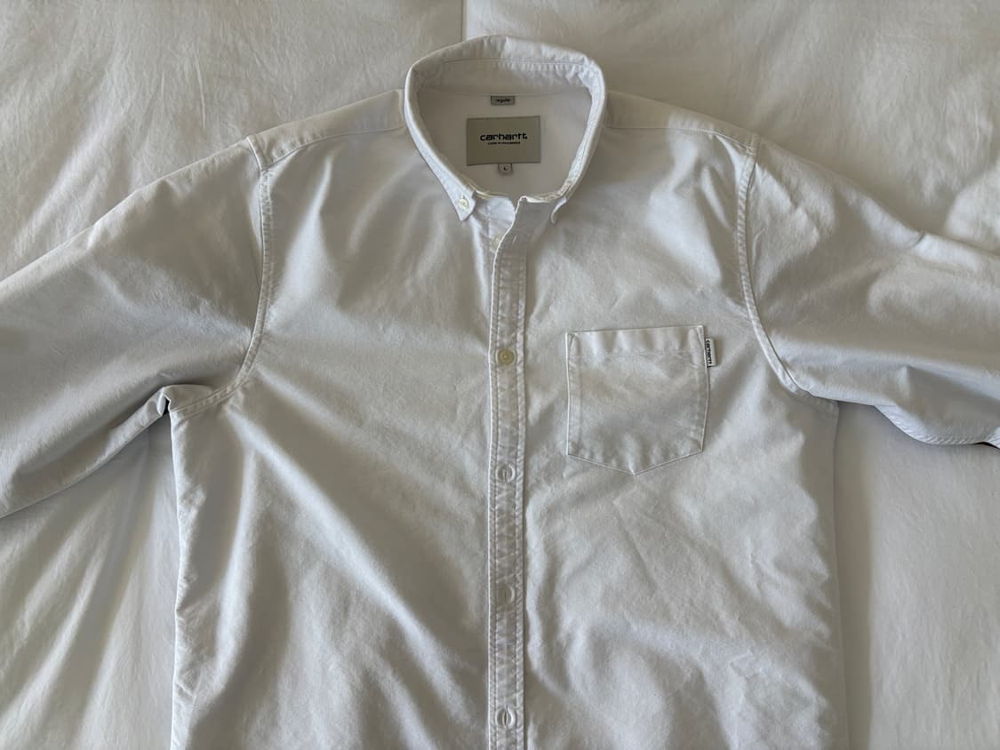 칼하트 WIP Raymond 셔츠 화이트 L 상품이미지3