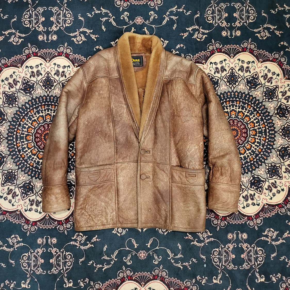 리얼 레더 무스탕 자켓 (88) 상품이미지1