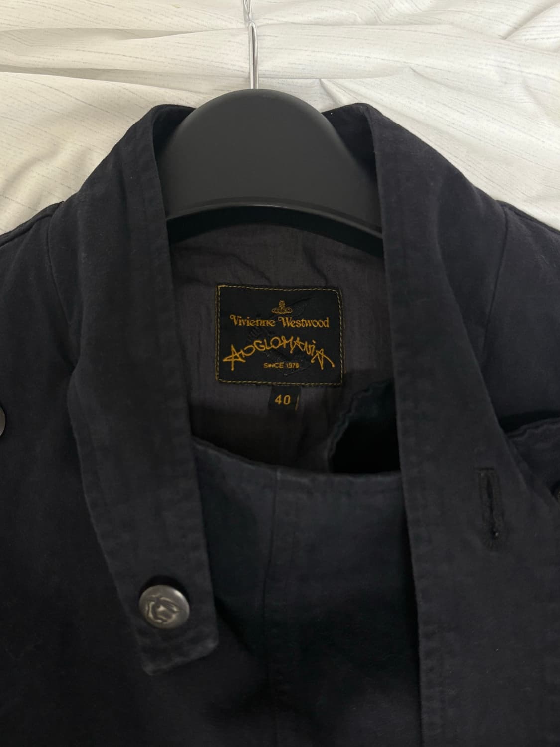 비비안웨스트우드 앵글로마니아 사선 코튼 자켓 상품이미지7