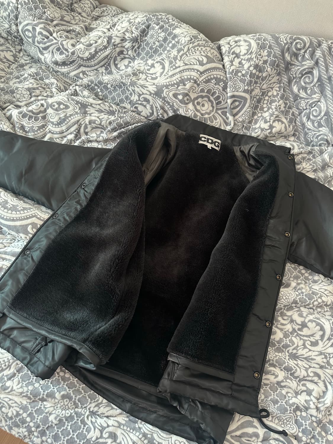 꼼데가르송 코치 자켓 보아털 [M] 상품이미지4