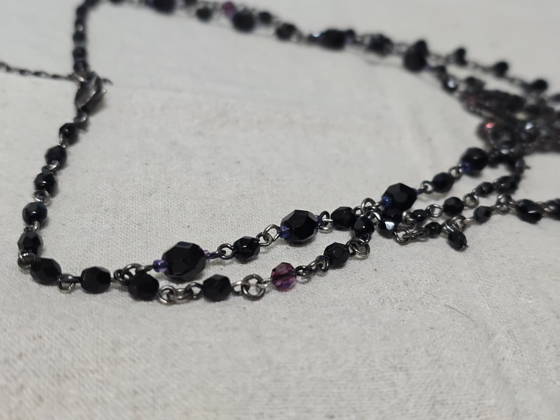 ANNA SUI gothic black butterfly necklace 상품이미지5