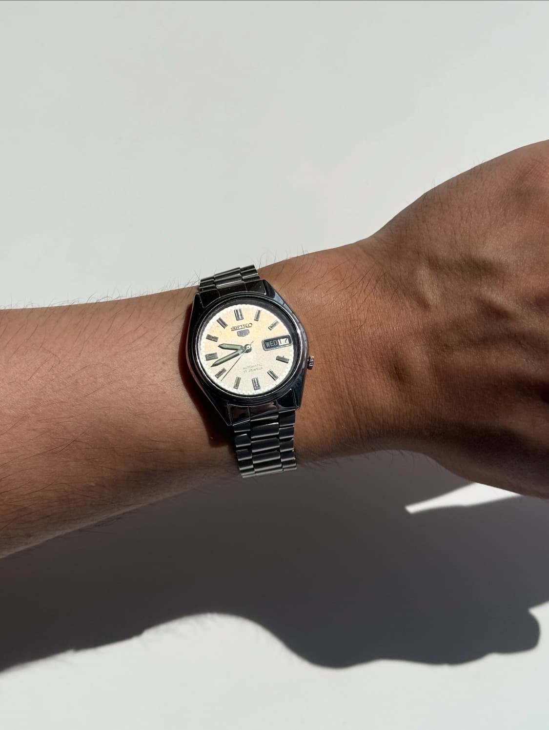80s Seiko5 Automatic Vintage Metal Watch 상품이미지6