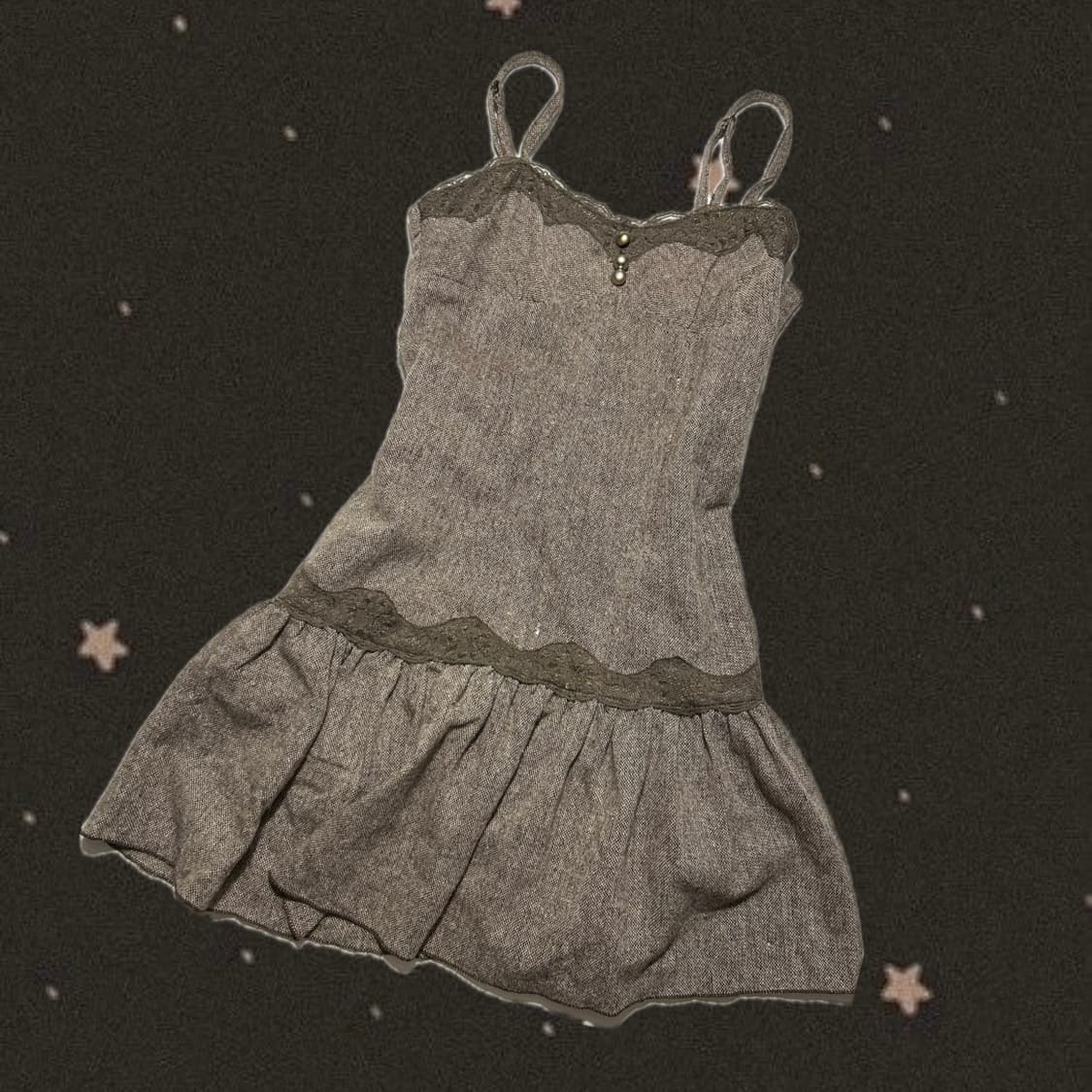 리즈리사 개대장 초코크림  라떼 로맨틱 갸루 원피스 상품이미지2