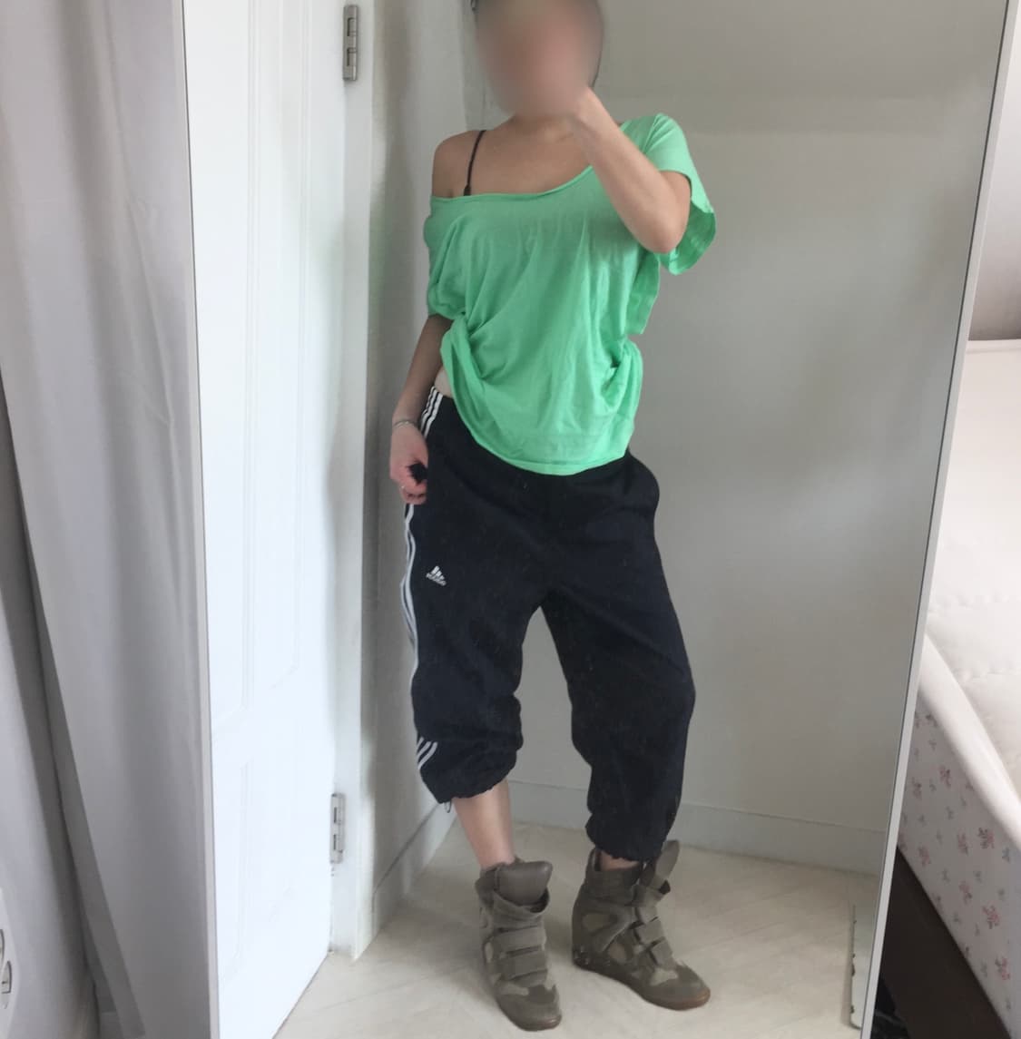 아디다스 카프리 숏츠 팬츠 adidas capri pants 상품이미지4