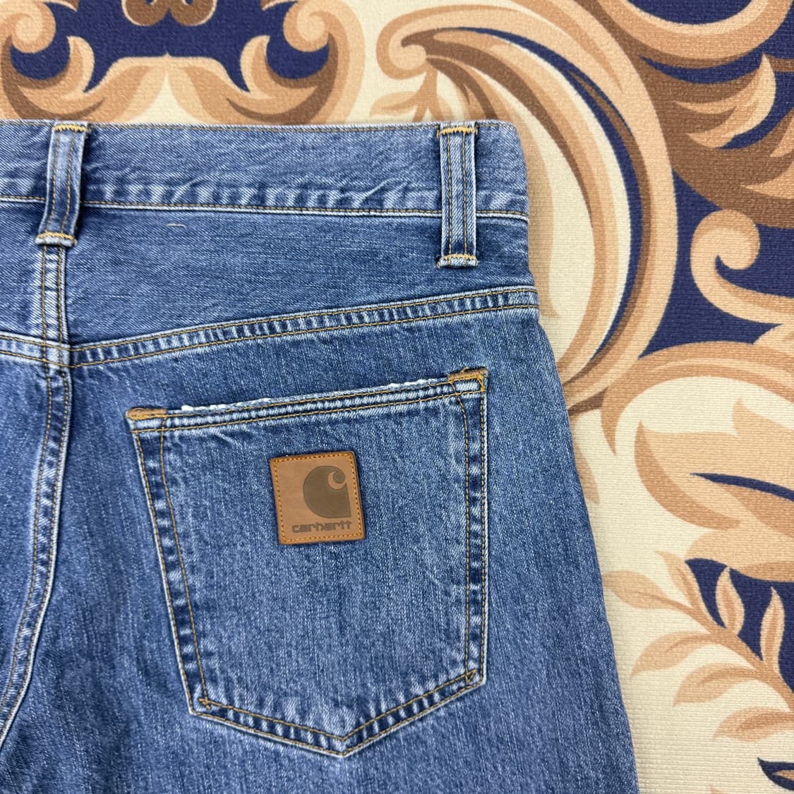 (29)칼하트 WIP 뷰캐너 중청 데님팬츠 상품이미지2