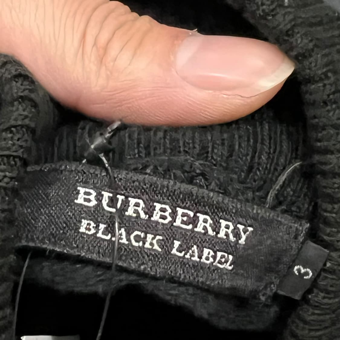  버버리 블랙라벨 포켓 집업 y14283 상품이미지7
