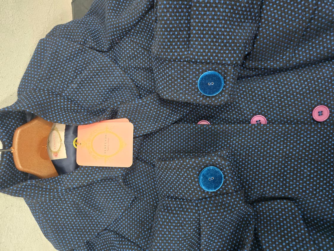 (새상품) 레니본 도트 패턴 자켓 상품이미지4