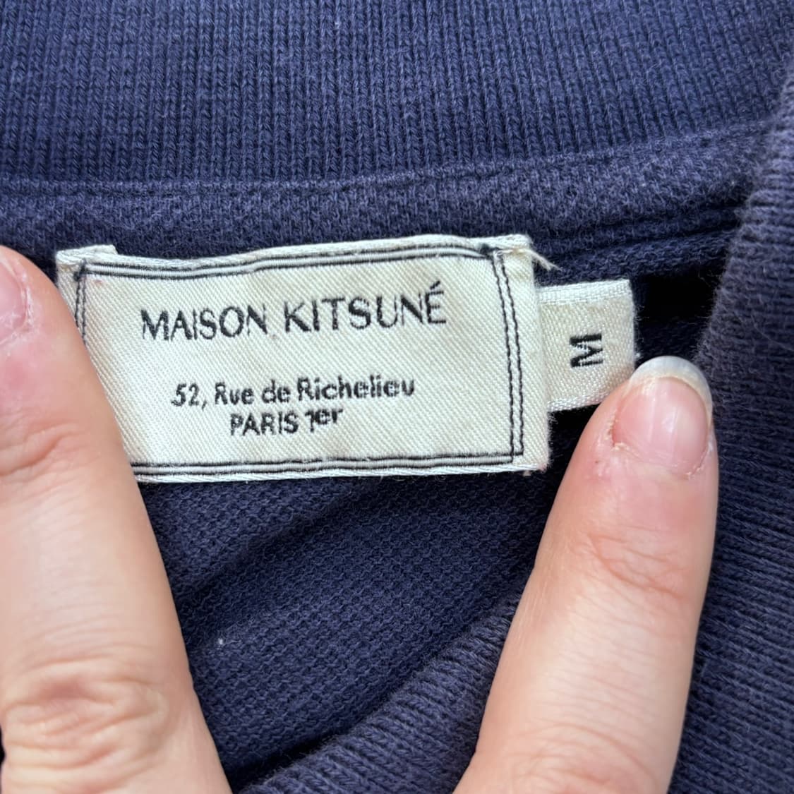 M 메종키츠네 폭스헤드 반팔 티셔츠 0325E 상품이미지3