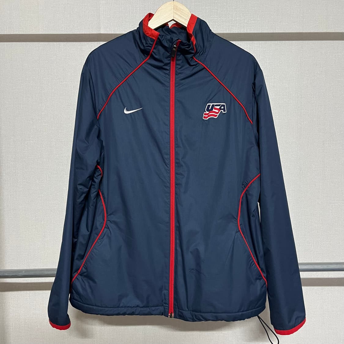 나이키 USA 바람막이 네이비/레드 XL 상품이미지1