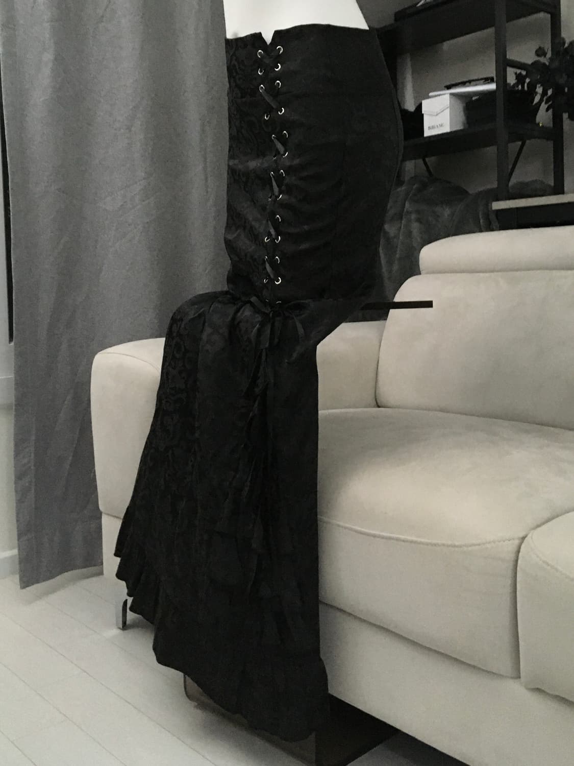 ༒ Gothic lace long skirt 상품이미지4