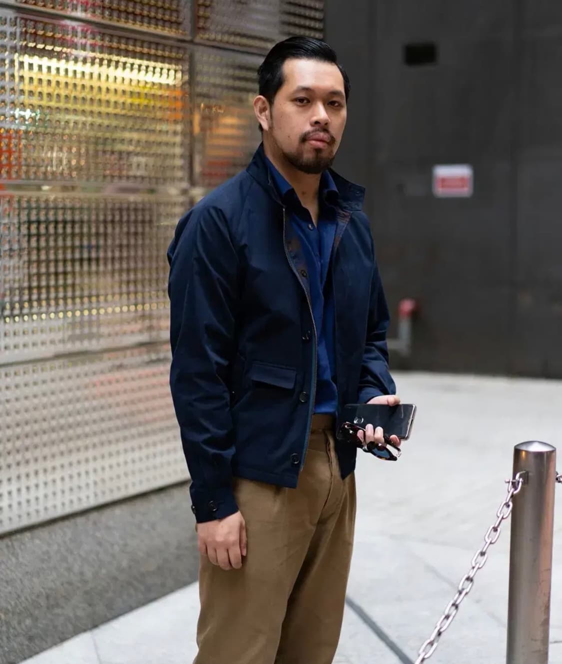 코히어런스 gianni 블루종 상품이미지4