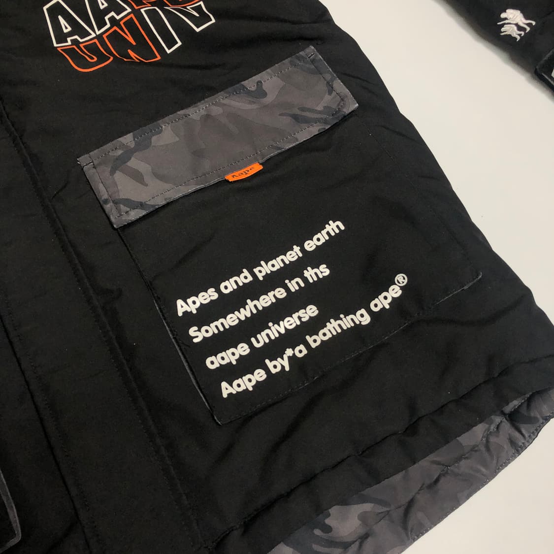 APE 에이프 90s 롱 점퍼 3XL 상품이미지7