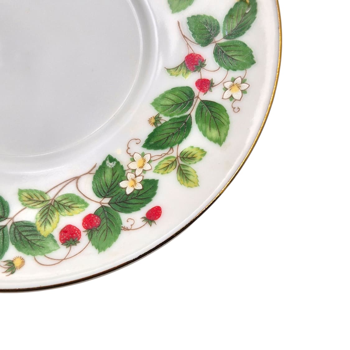 80s 케이토 딸기 넝쿨 도자기 찻잔 1세트 상품이미지4