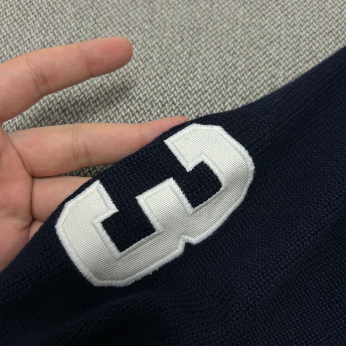 폴로 빅포니 치프키프 USA 성조기 니트집업(XL) 상품이미지7