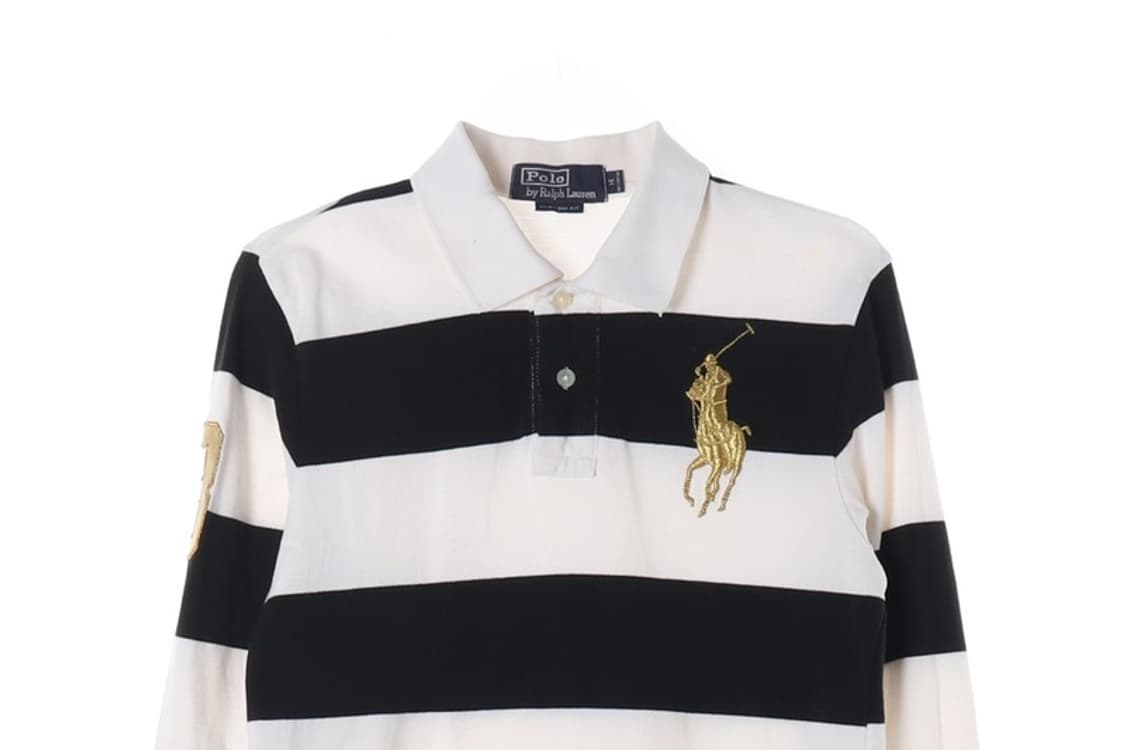 폴로 랄프로렌 커스텀핏 럭비티셔츠 M 상품이미지3