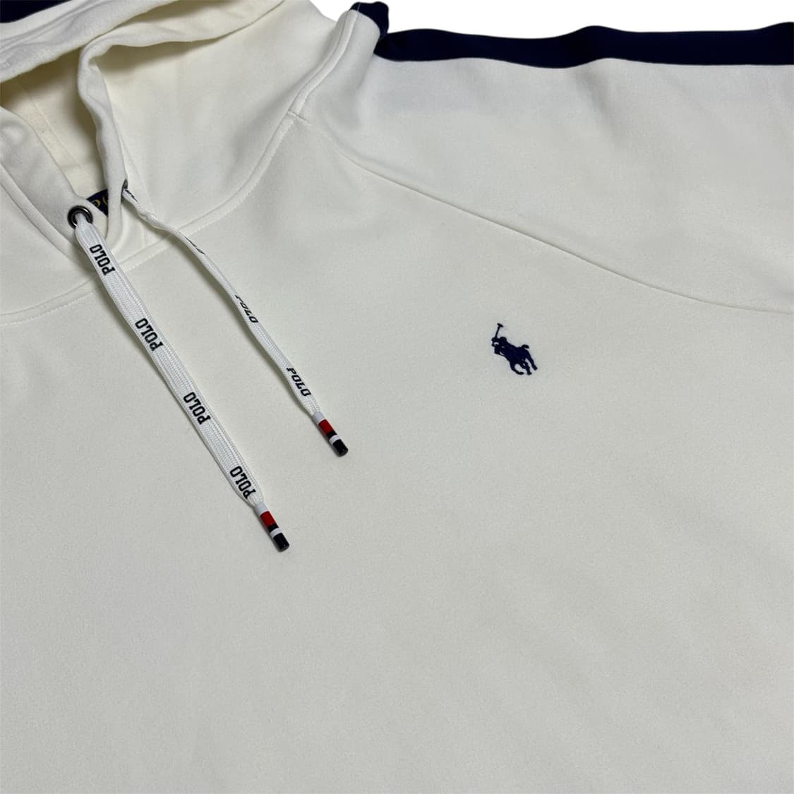 폴로 랄프로렌 화이트 후드티 L 상품이미지2