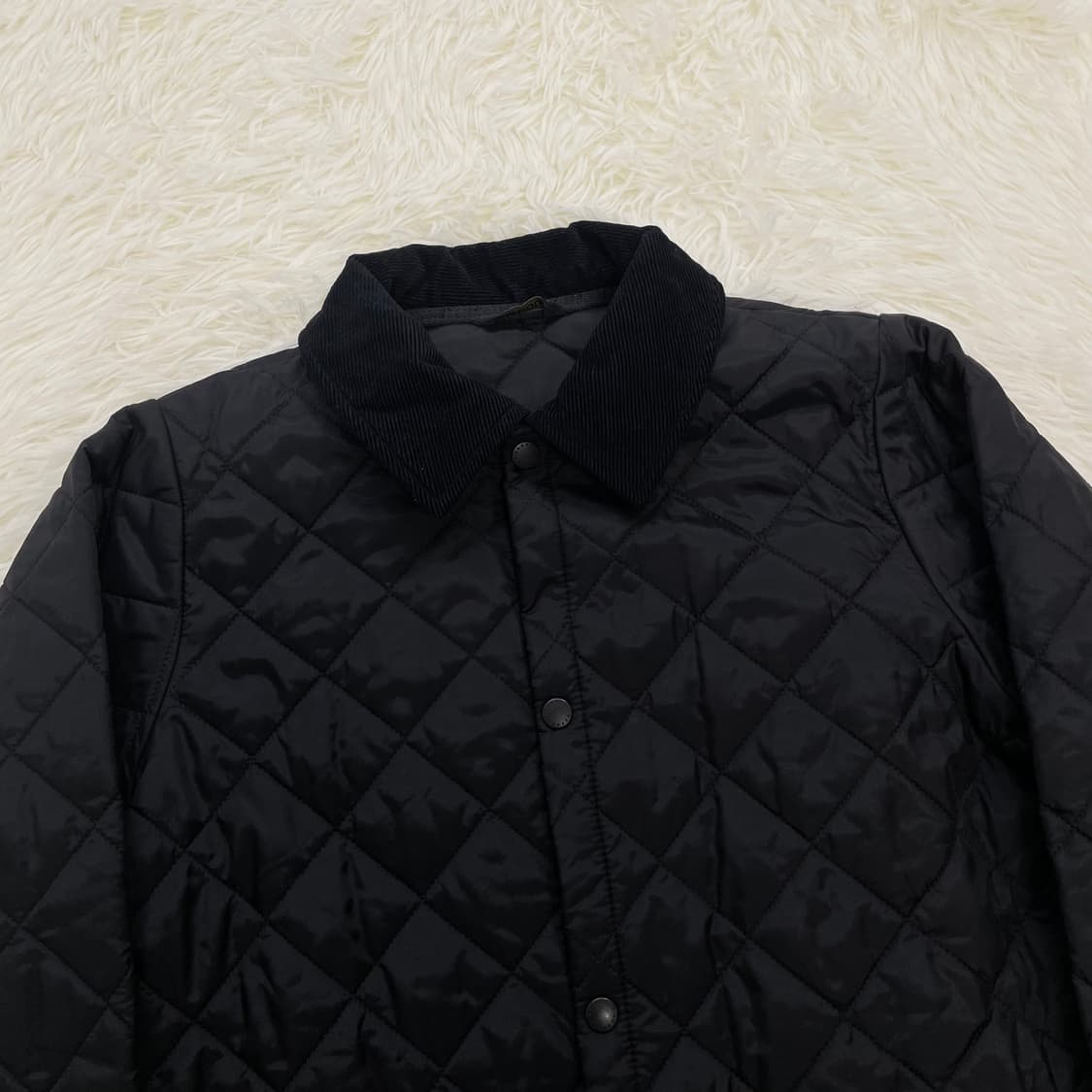 바버 Babour 퀄티드 자켓 블랙 상품이미지3