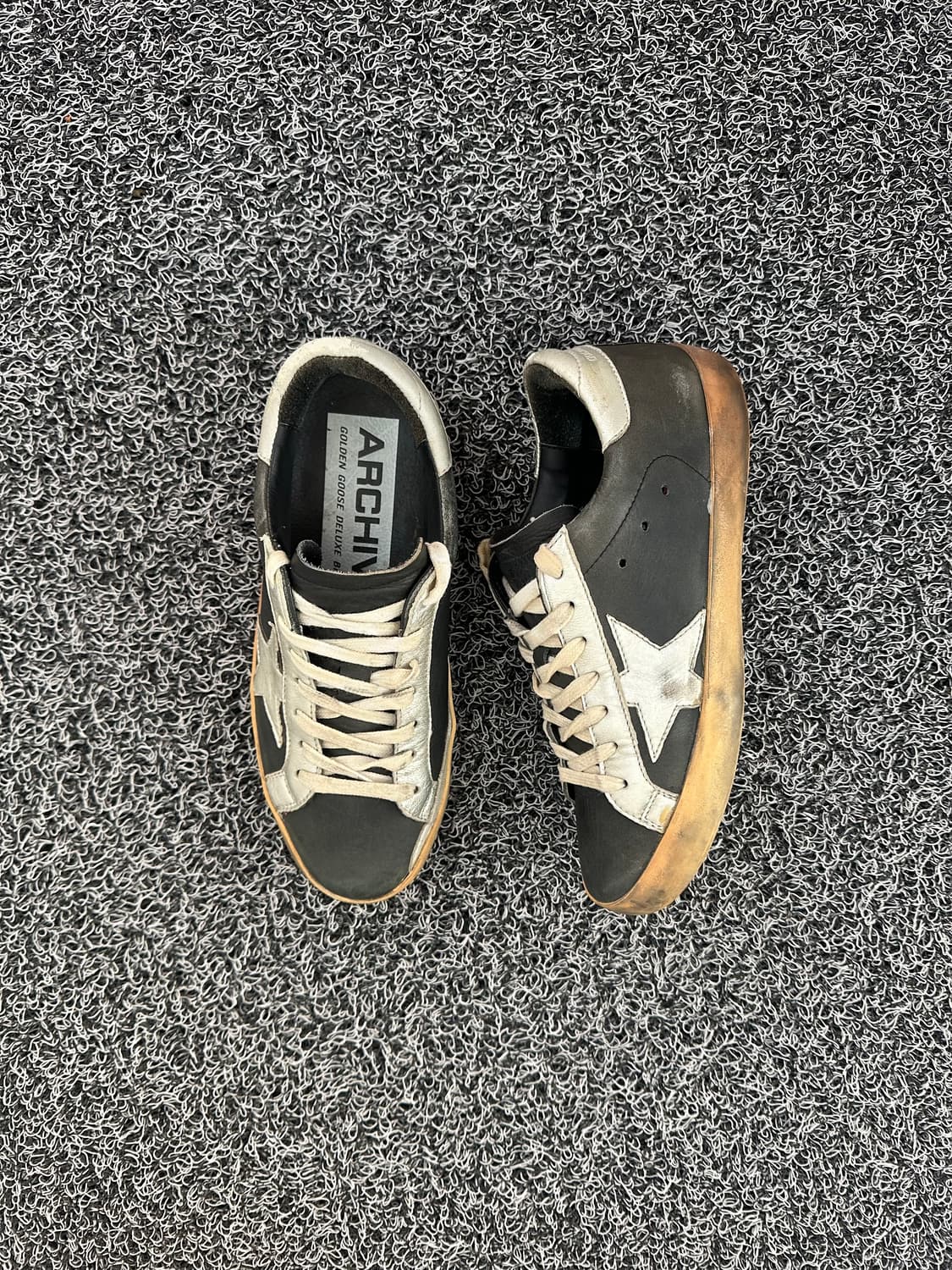 골든구스 슈퍼스타 블랙 실버 스니커즈 250 상품이미지2