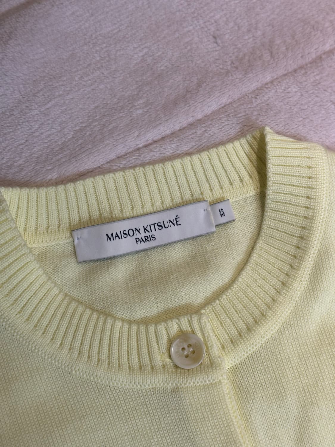 메종키츠네 가디건 xs 상품이미지3