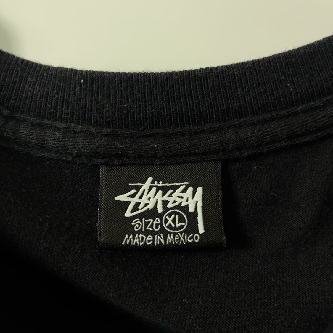 Stussy  스투시 월드투어 블랙 반팔티셔츠  상품이미지5
