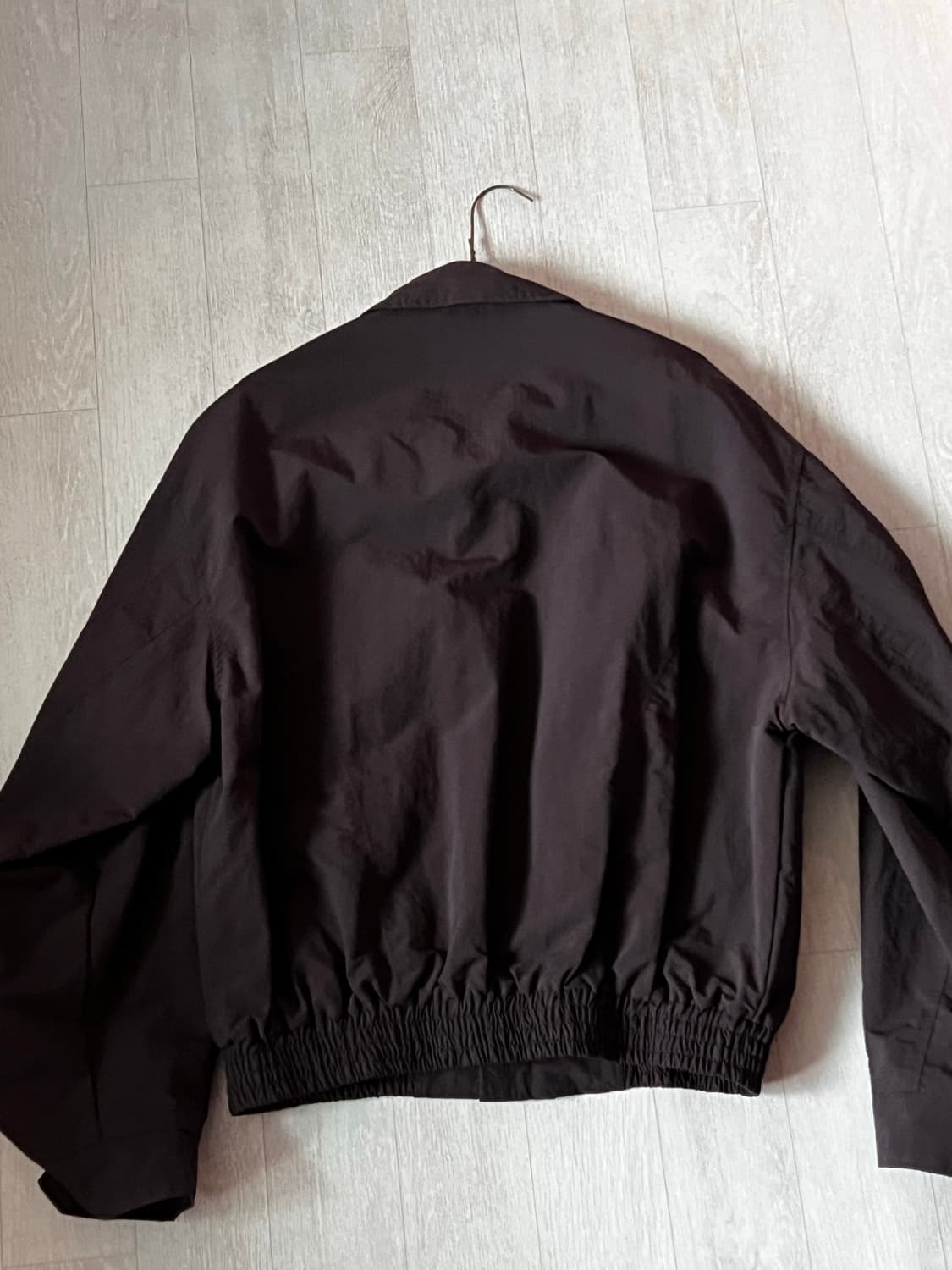 남성 브라운나일론블루종점퍼 상품이미지2