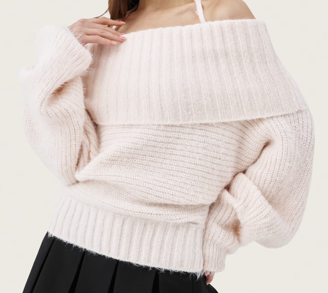 클리시어 팔레트 Palette off-shoulder ribbon 상품이미지3