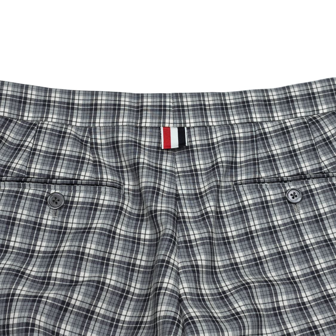 톰브라운 여성 체크 울 팬츠 상품이미지4