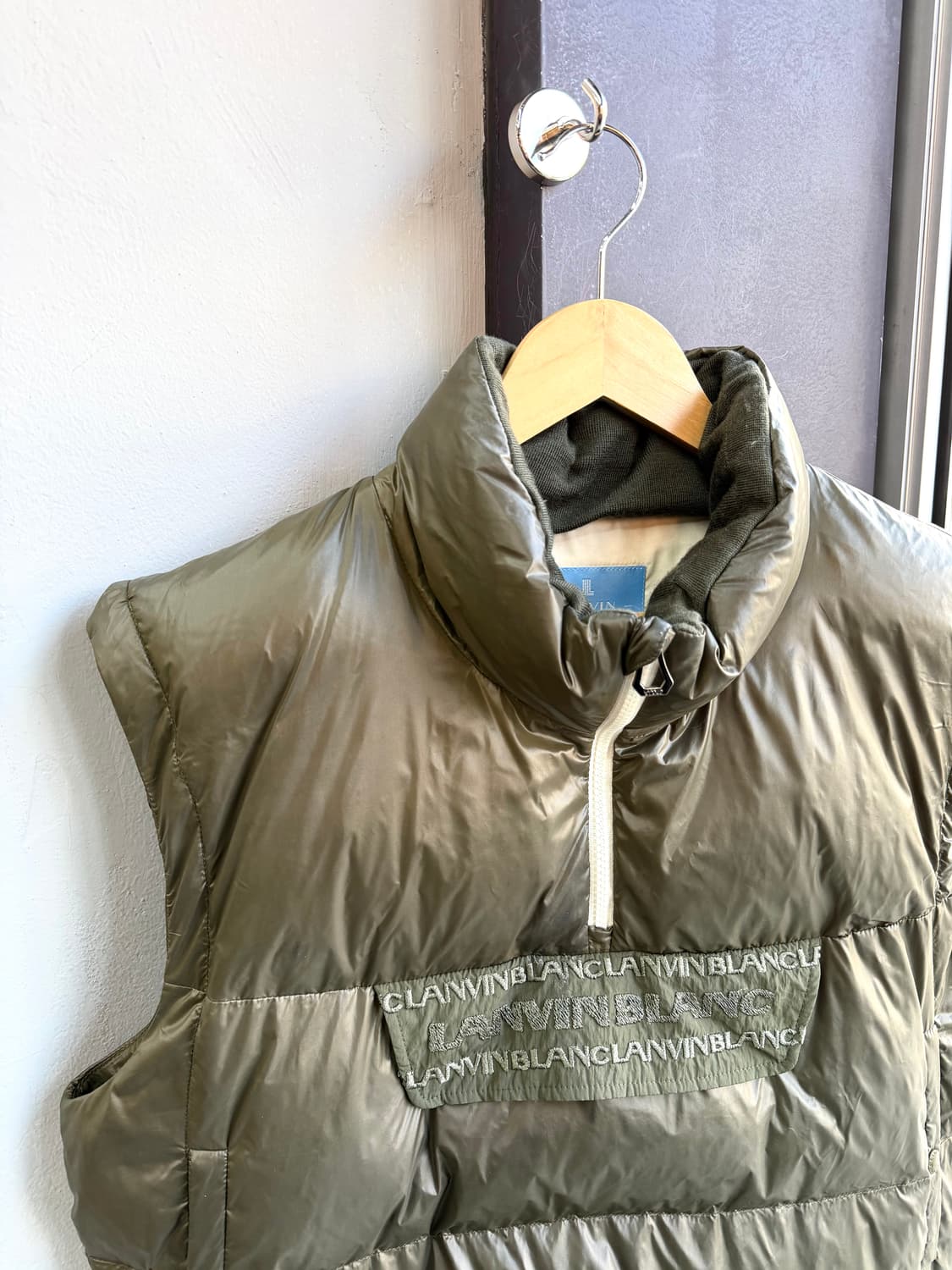 S/ 랑방 22FW 구스다운 베스트 하프집업 상품이미지3