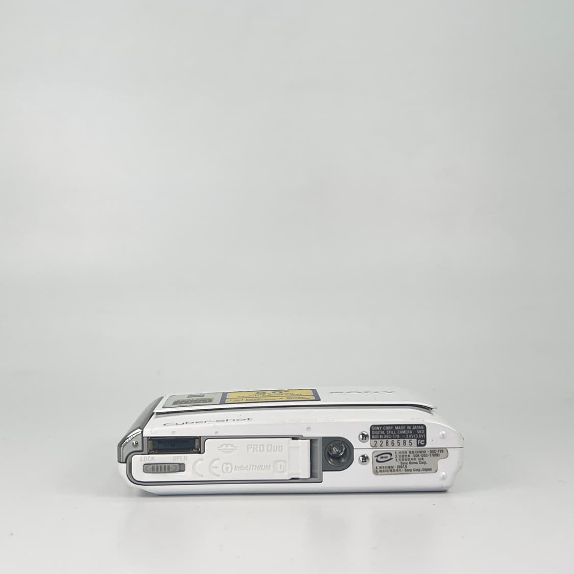 소니 사이버샷 SONY Cyber-shot DSC-T70 화이트 상품이미지9