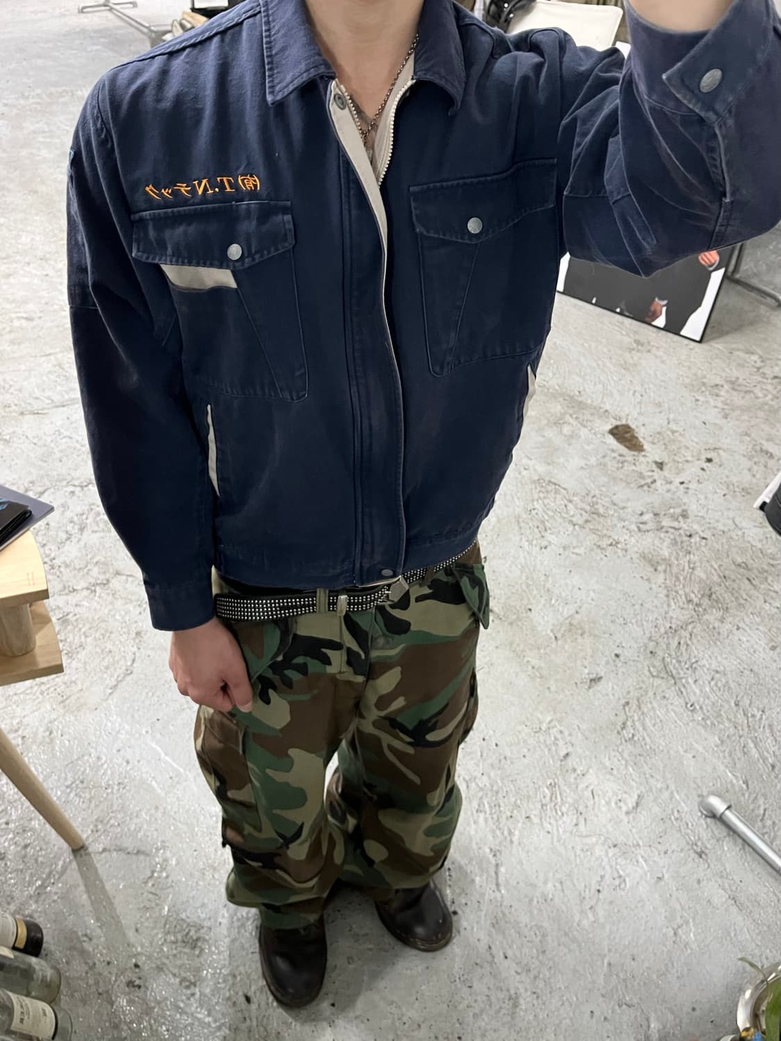 AITOZ fade work jacket 상품이미지4