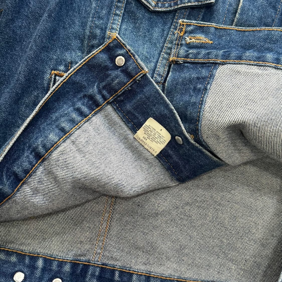 [103] 90's 리바이스 70506-0216 데님 트러커 자켓 상품이미지5