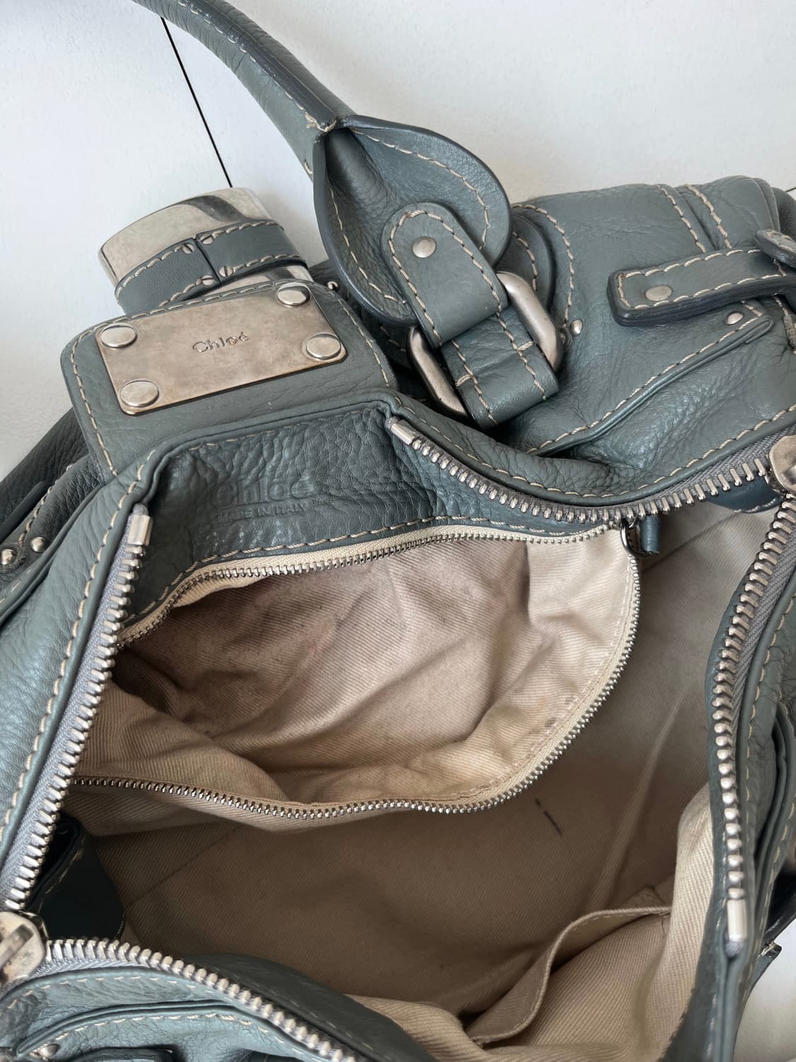 끌로에 패딩턴 백 애쉬그레이 상품이미지9