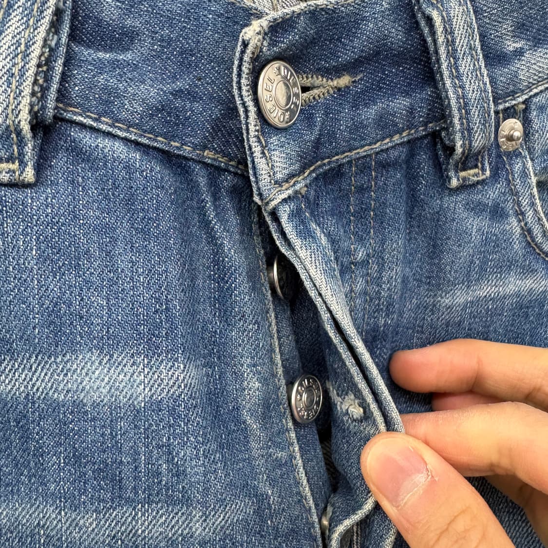 디젤 빈티지 데님 청바지 30in 상품이미지4