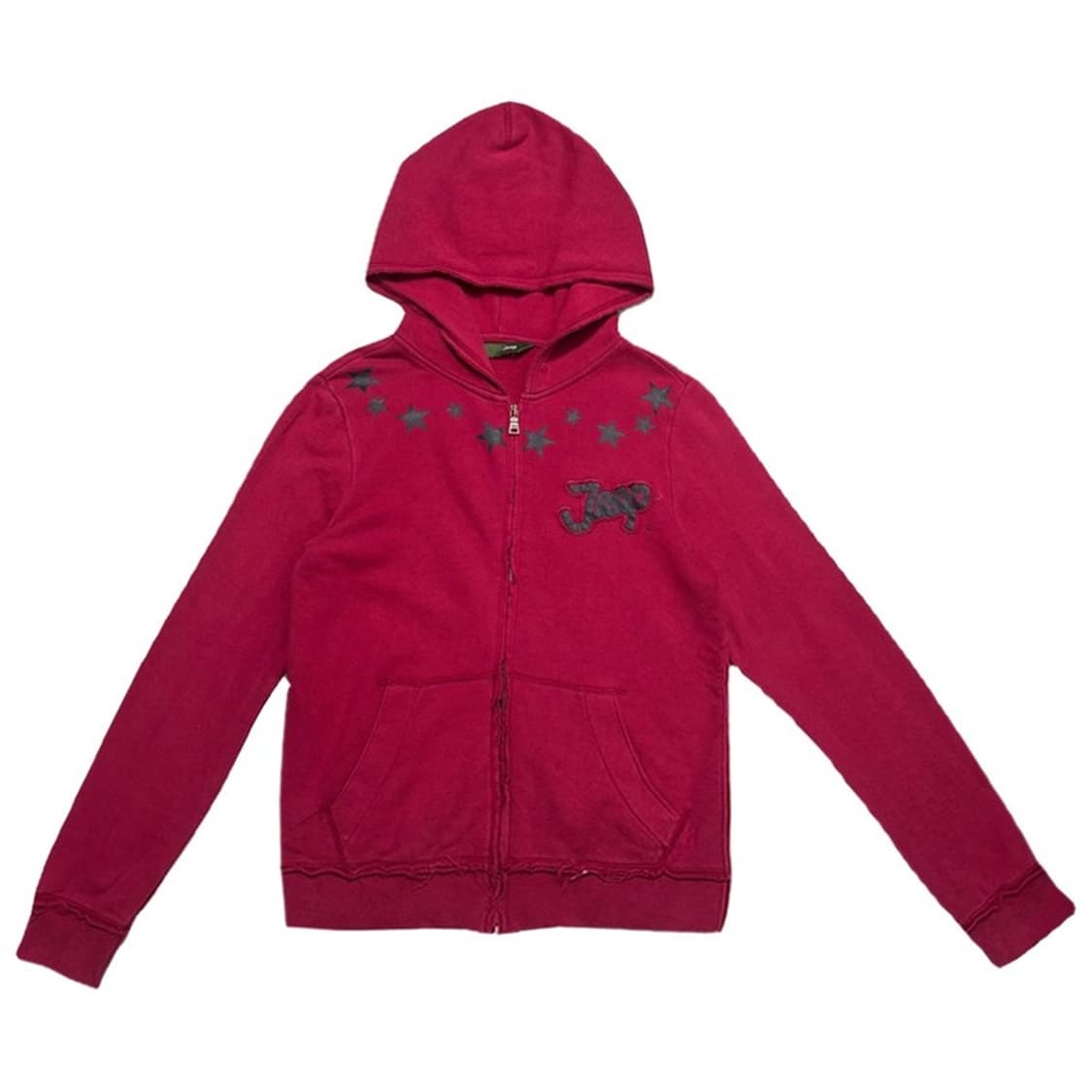 JEEP 스타 후드집업 레드 S 상품이미지1