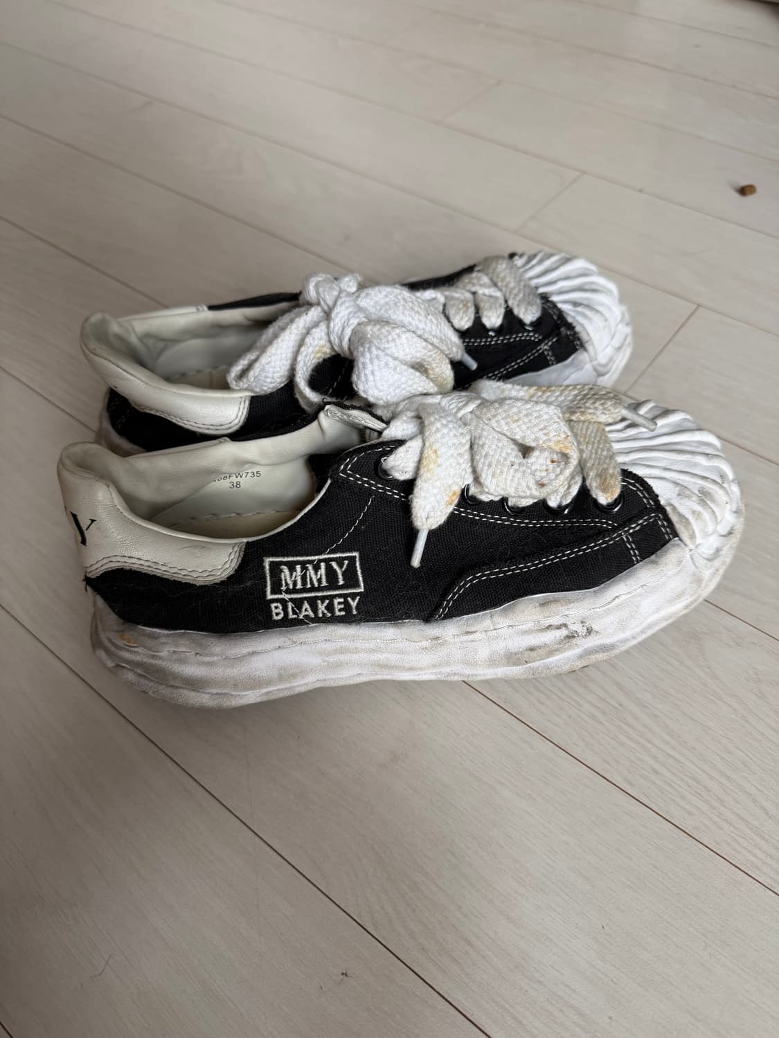  MMY 블레이키 스니커즈 블랙 EU38  상품이미지2