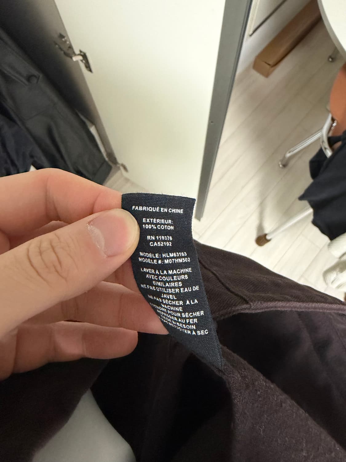 HELMUT LANG 코듀로이 셔츠 상품이미지3