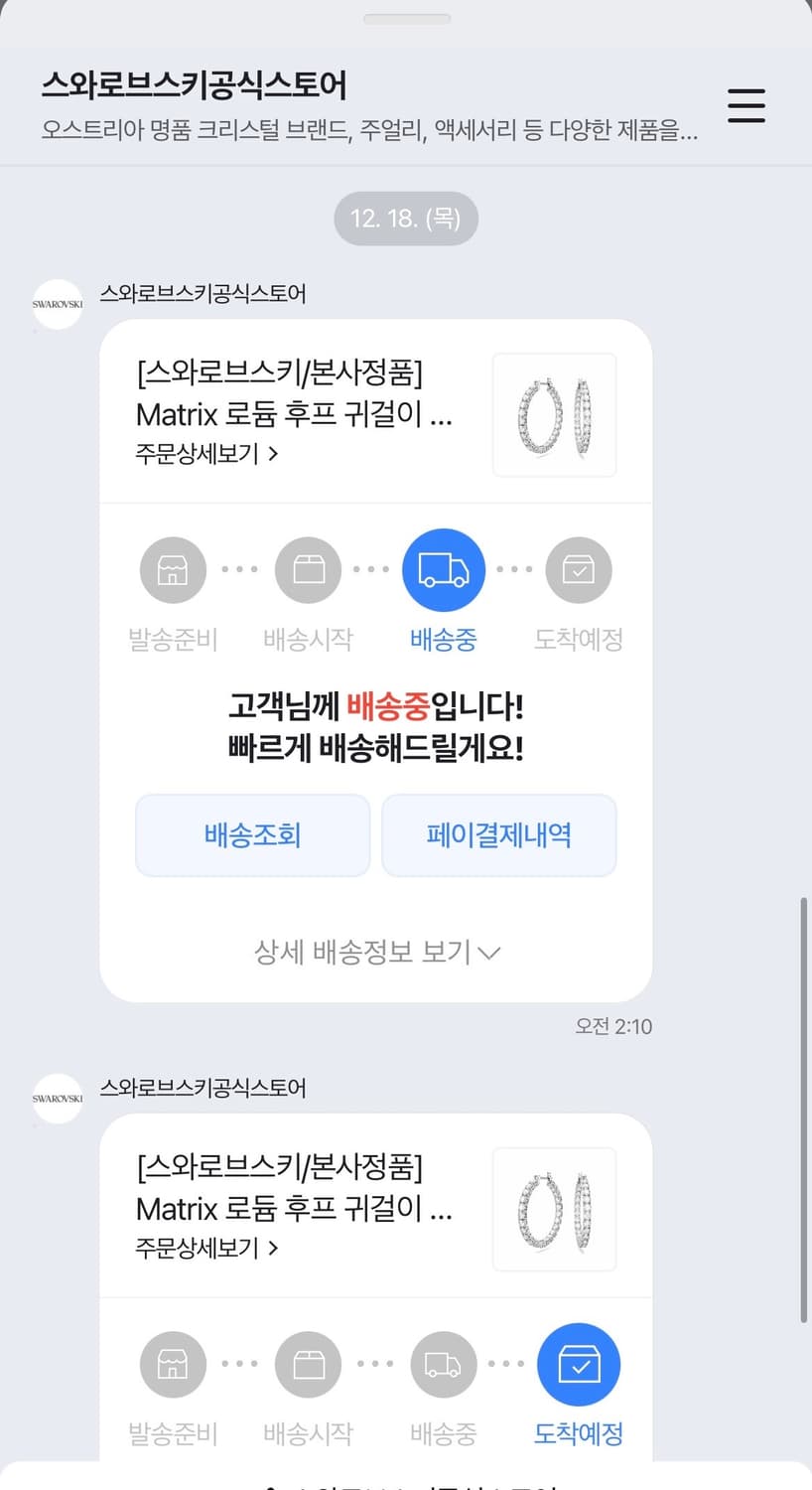 스와로브스키 swarovski 김고은 귀걸이 matrix earing 상품이미지10