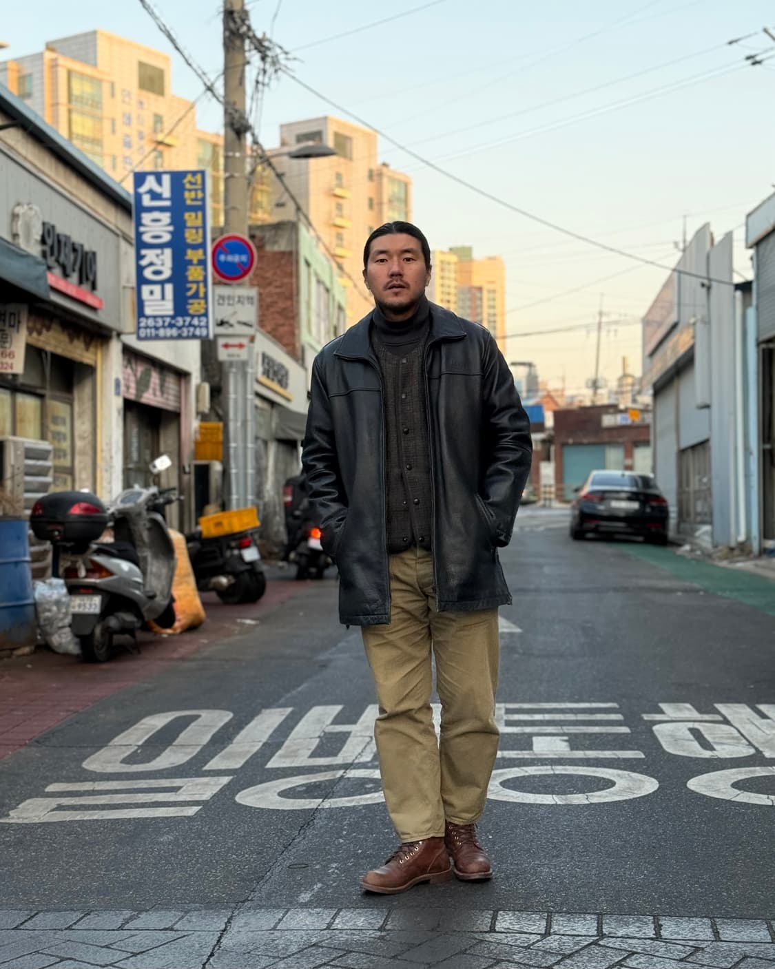 00‘s 리바이스 카우하이드 카코트 XL 상품이미지7