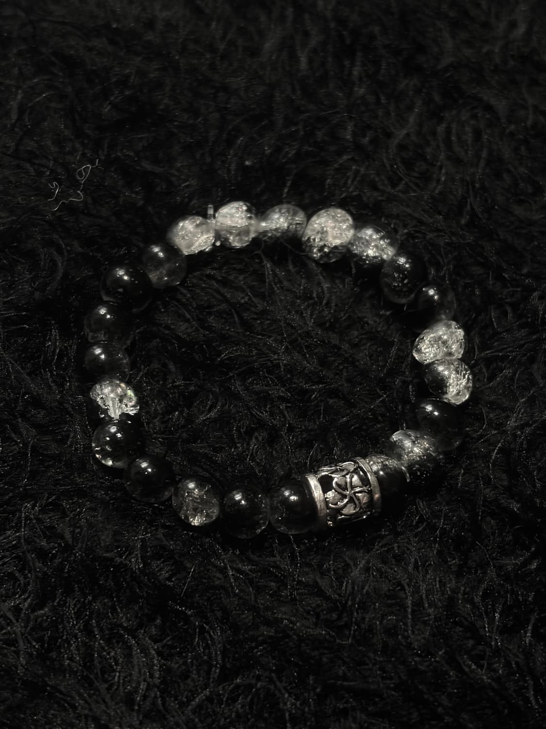 써지컬 링 포인트 원석 염주 팔찌 상품이미지1