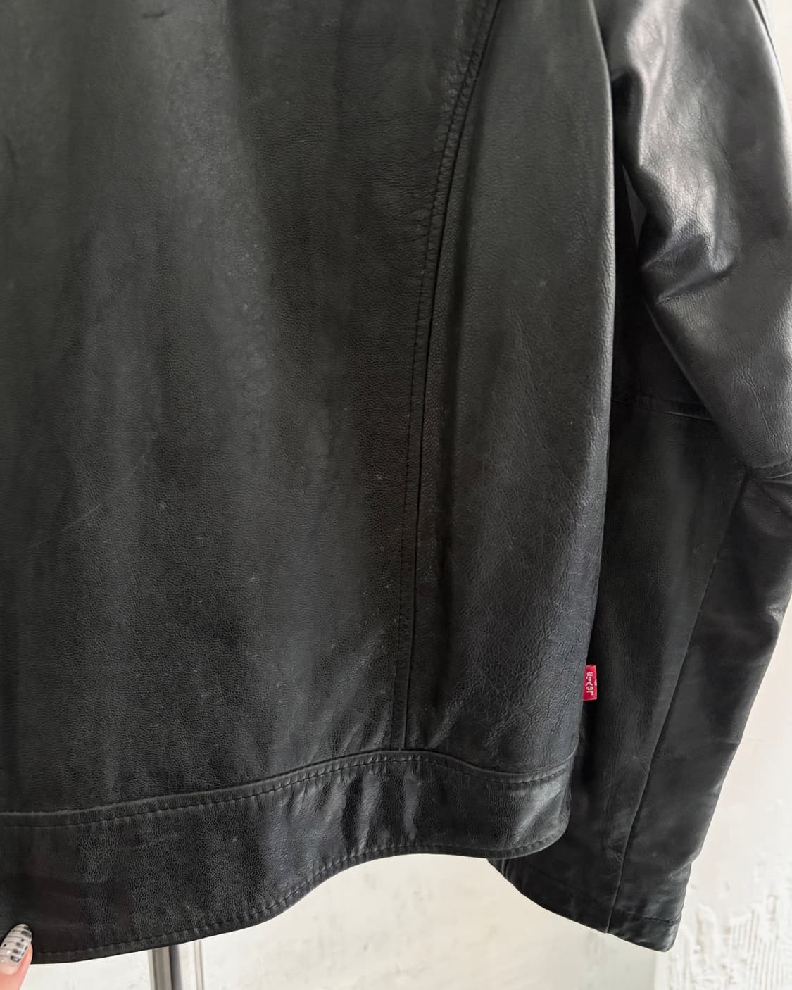 Levi’s 리바이스 램스킨 레더 자켓 상품이미지7