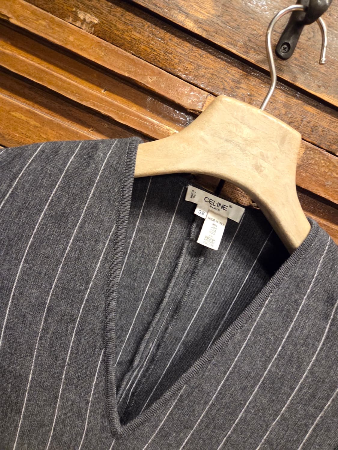 90'S 올드 셀린 니트 상품이미지2