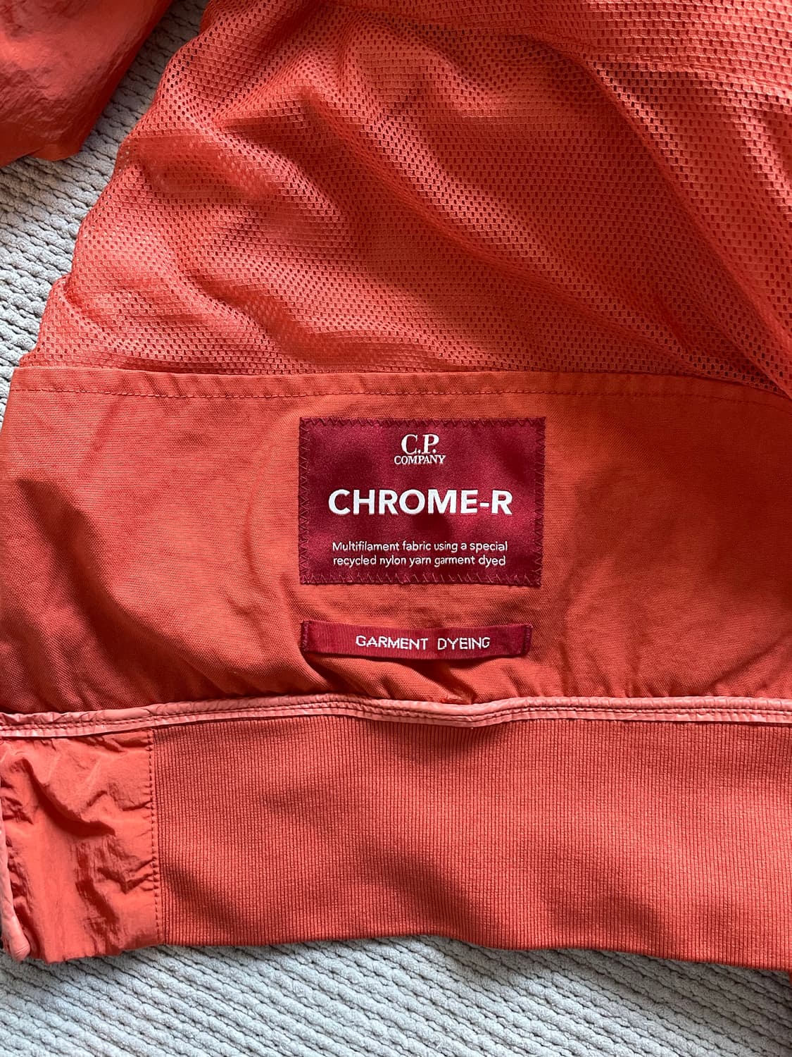CP컴퍼니 가먼트 다잉 크롬R 나일론 자켓 상품이미지5